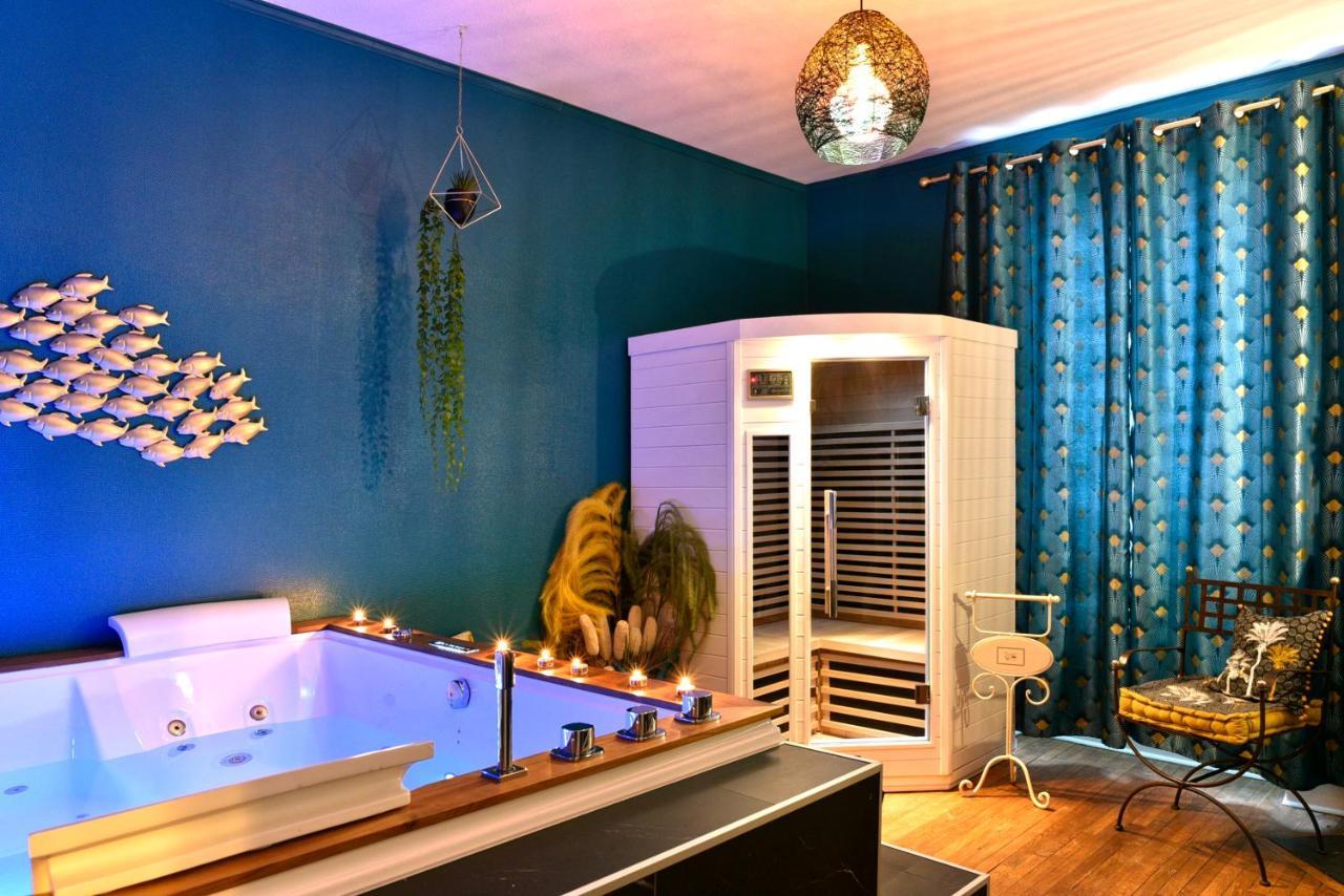 Moonlove, Spa/Sauna Et Jacuzzi Prives, Charme Et Detente. Nancy Exteriör bild
